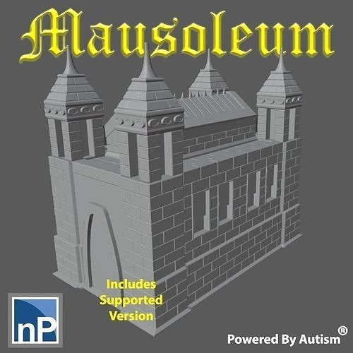 Modern Marvels - Mausoleum Free 3D print model