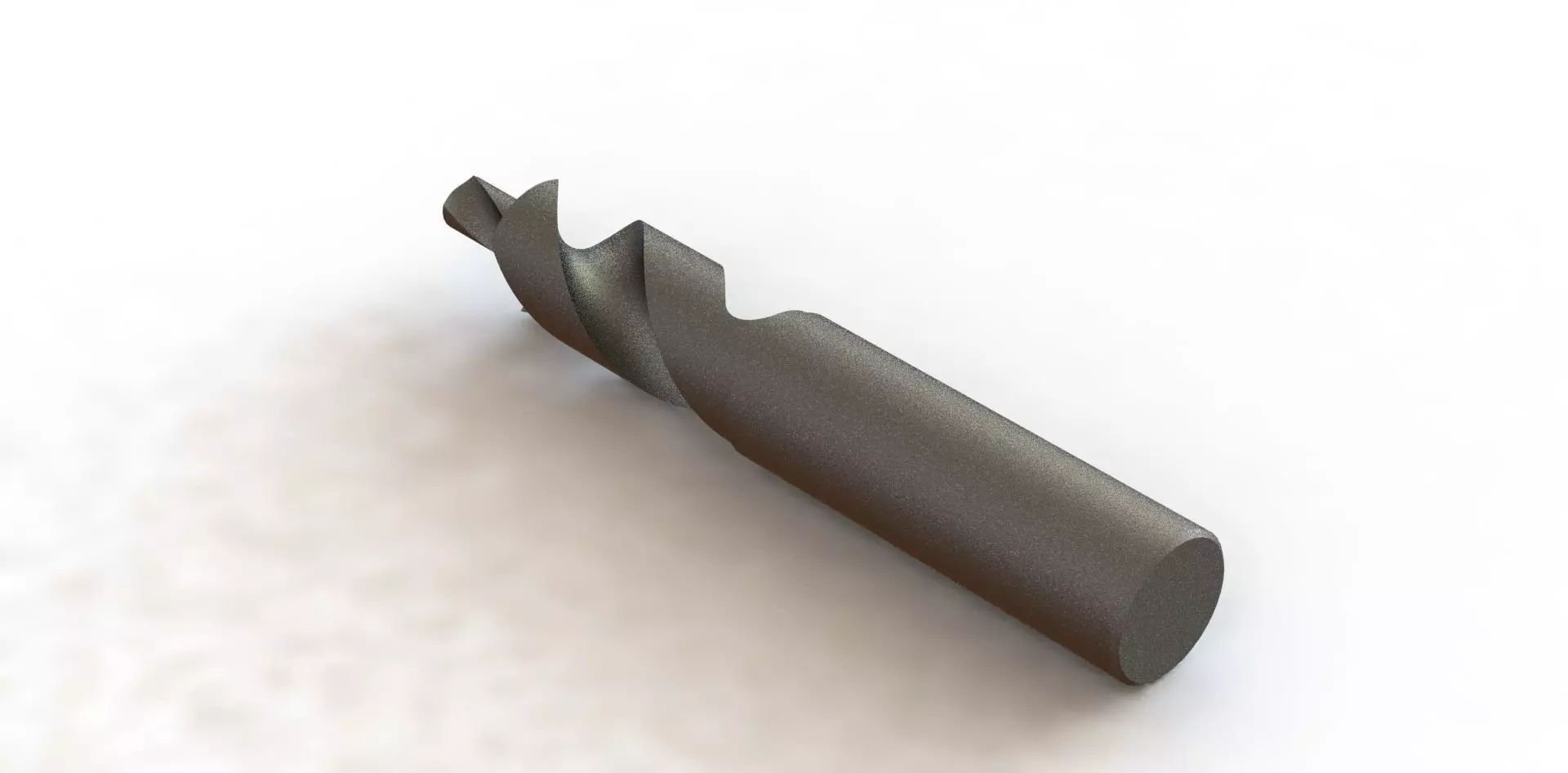 Broca Escalonada Step Drill dia 16 x 100 and 6 x 12 3D model