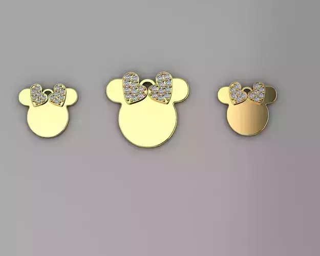 Bear gold half set