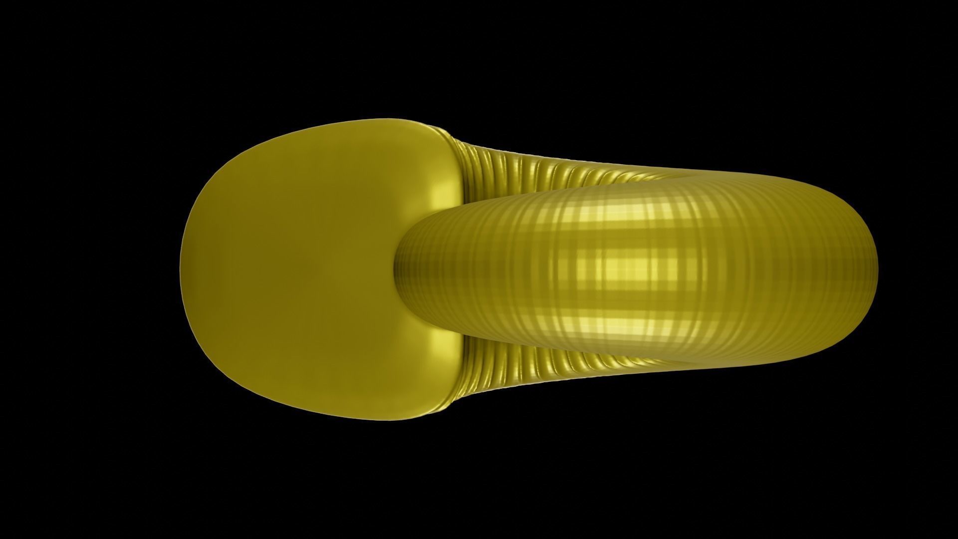 Discocone shell ornamented 3D print model_2