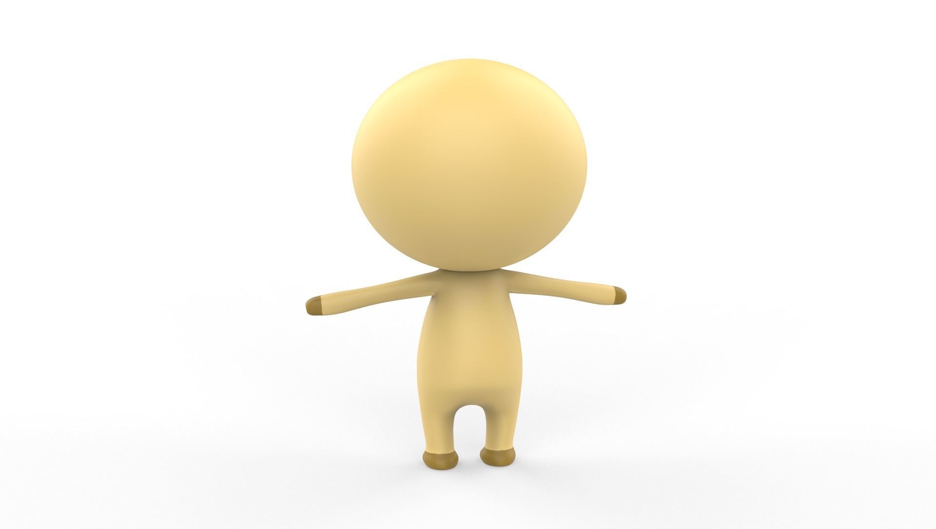 Stylized Chicken Animated v001 Low-poly 3D model_19