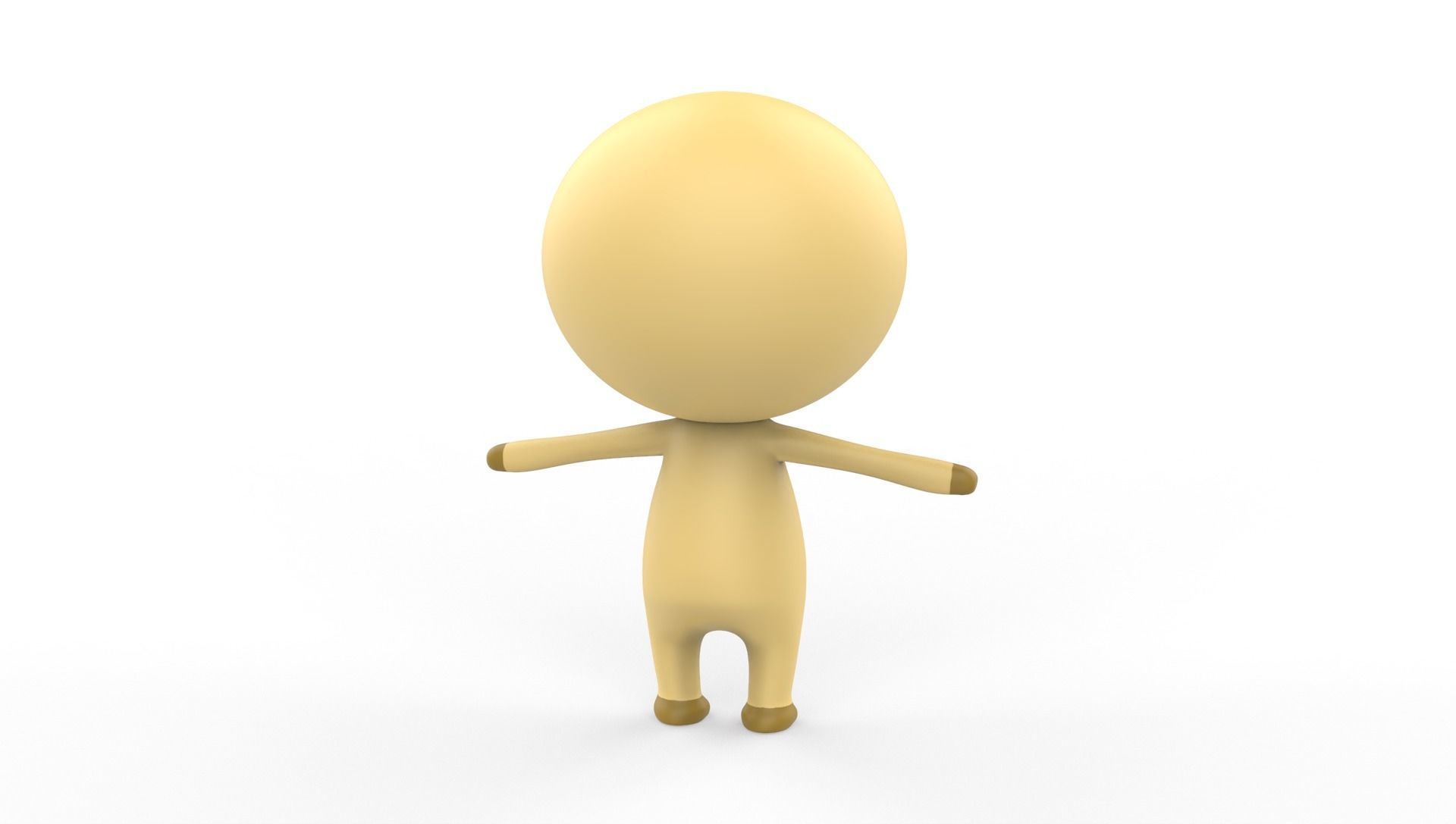 Stylized Chicken Animated v001 Low-poly 3D model_20