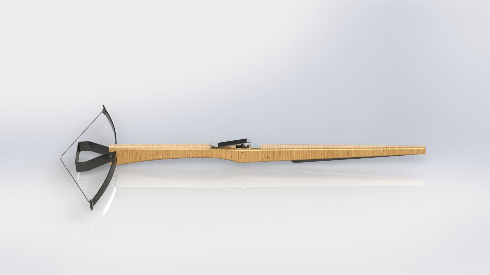 WG 7010 - Crossbow Low-poly 3D model_7