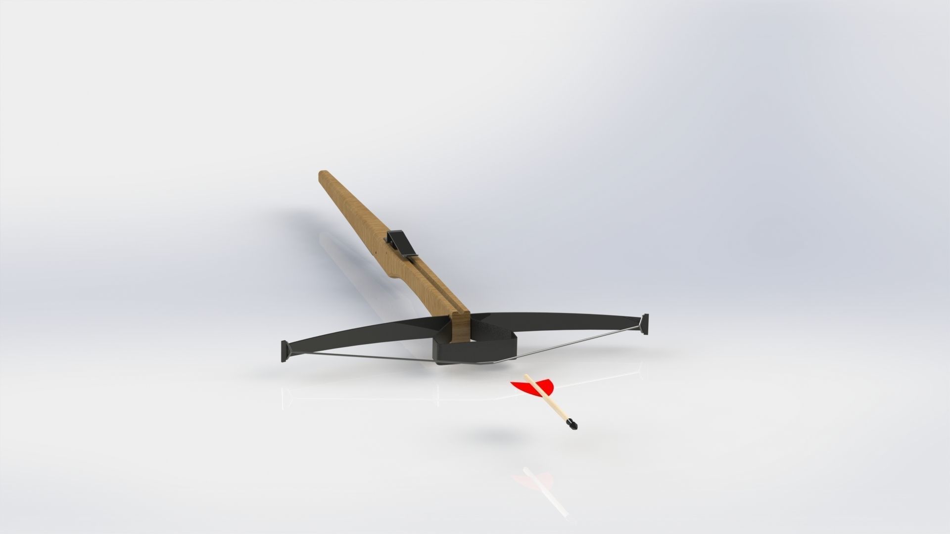 WG 7010 - Crossbow Low-poly 3D model_6