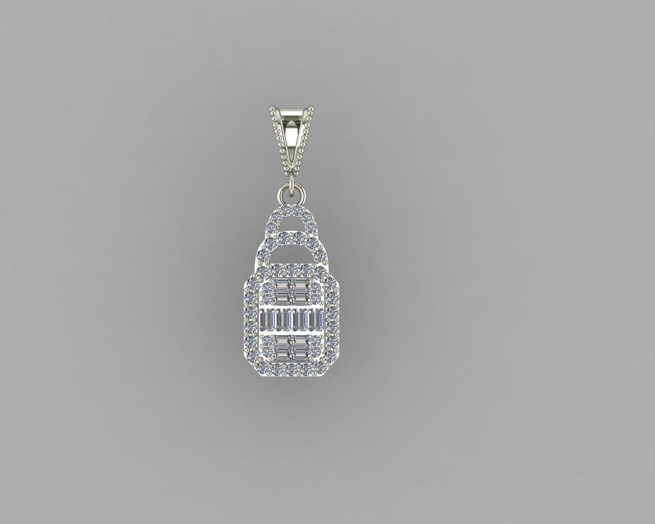 jewelry pendant 3D print model_7