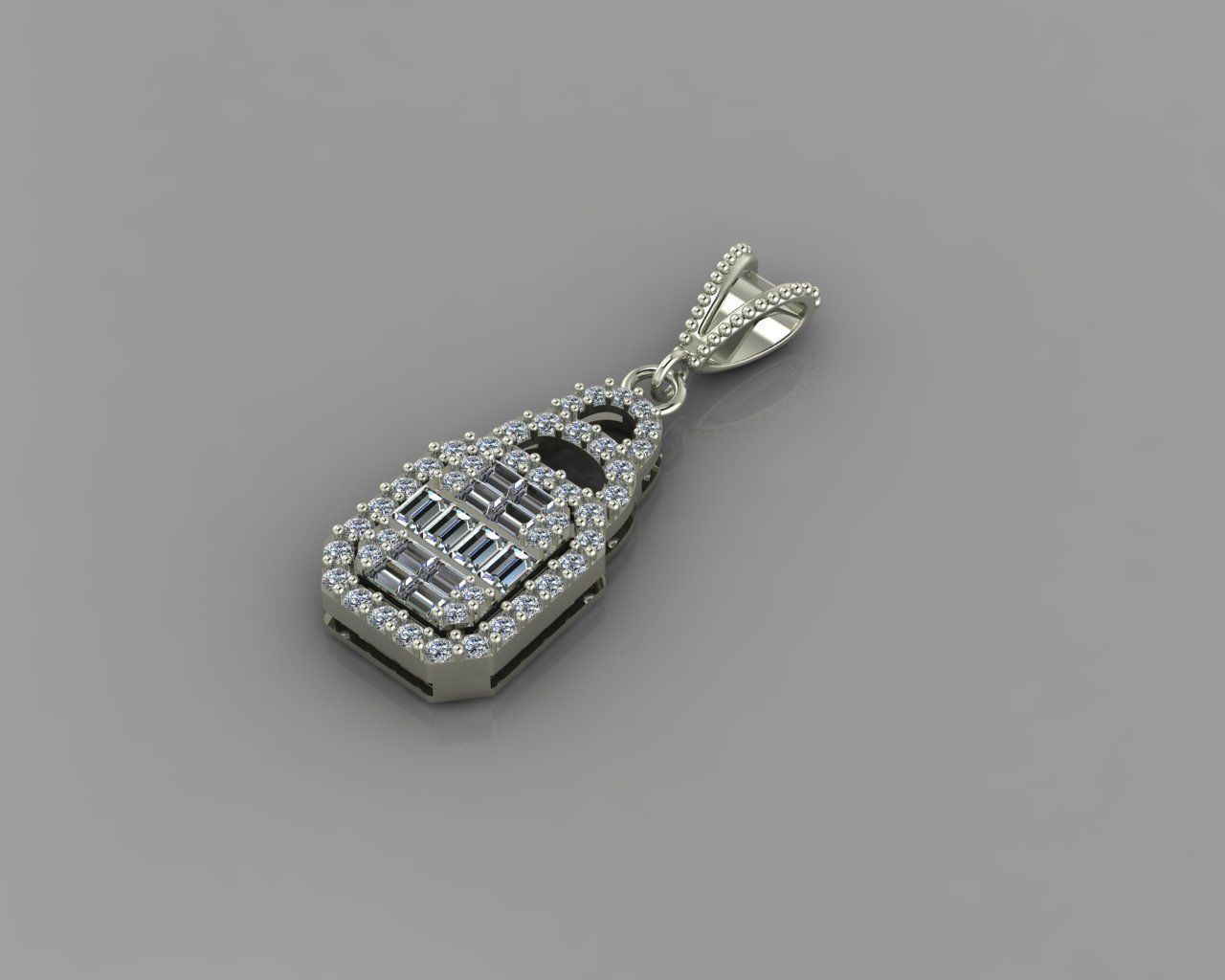 jewelry pendant 3D print model_8