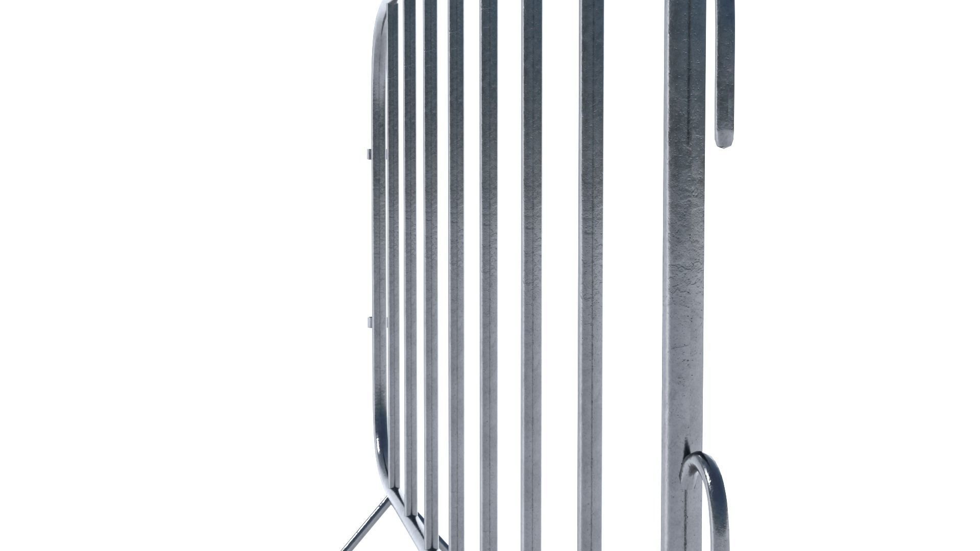 Low poly Fence PBR Game-ready Low-poly 3D model_3