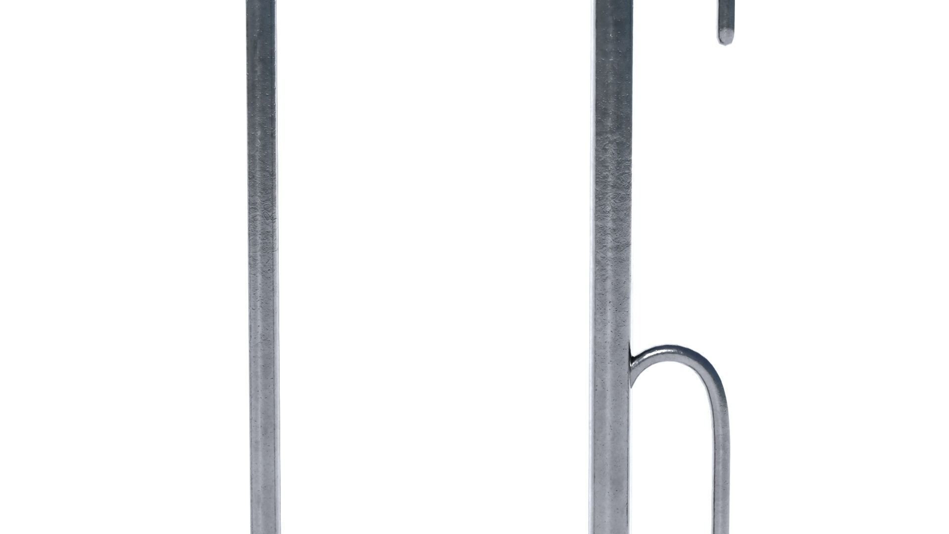 Low poly Fence PBR Game-ready Low-poly 3D model_4