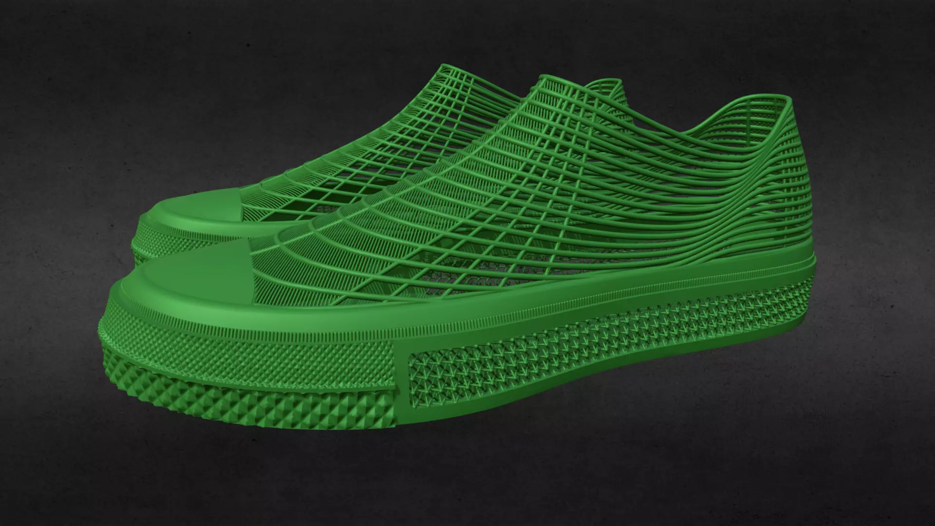 SIZE 43 UNISEX CONVERSE 3D PRINTED SHOES 3D print model_0