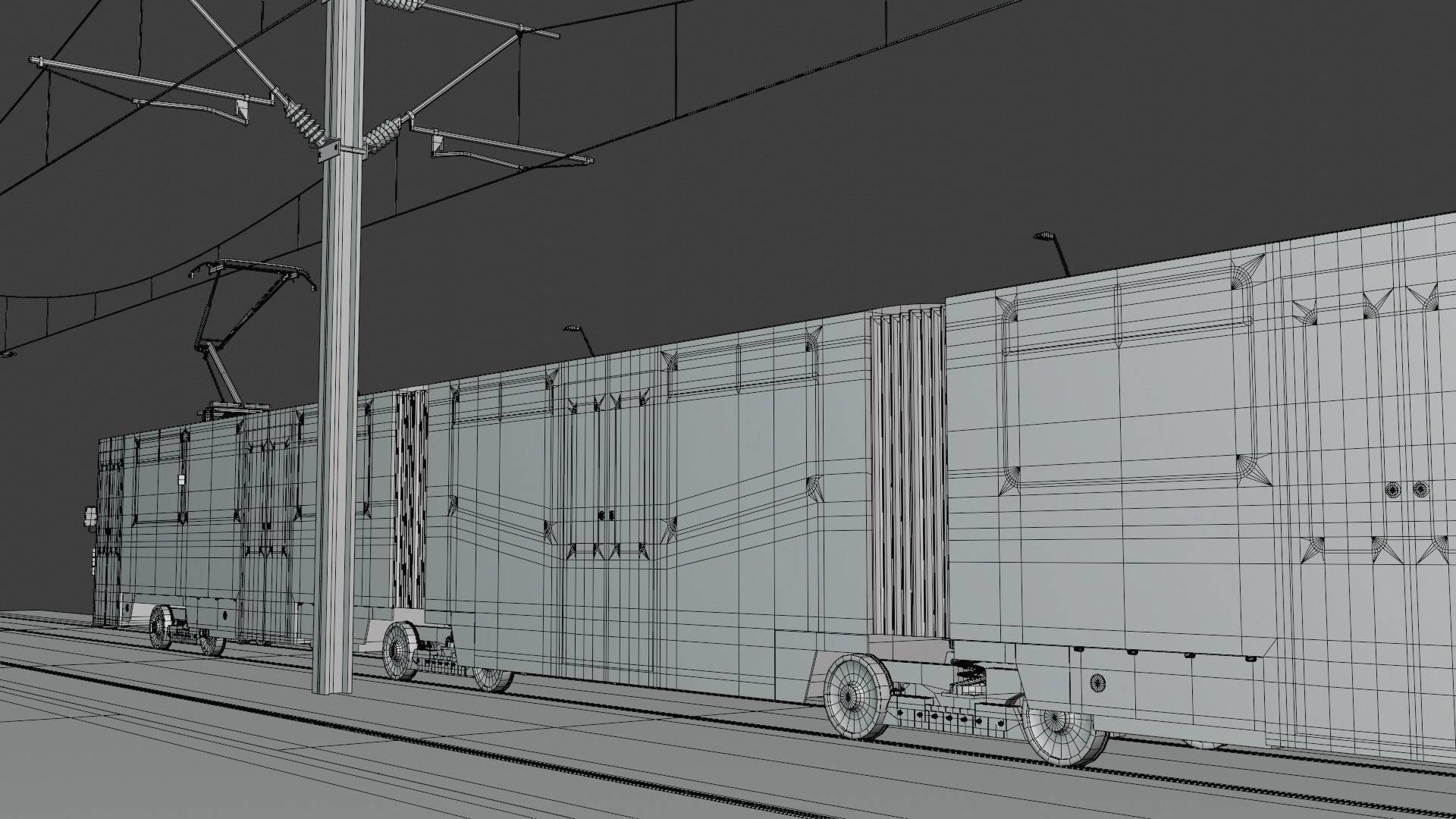 KT8D5 tram stop 3D model_9