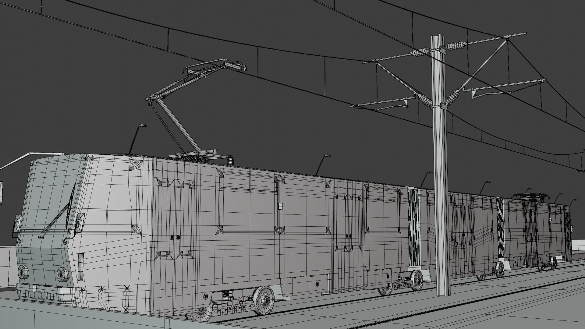 KT8D5 tram stop 3D model_4