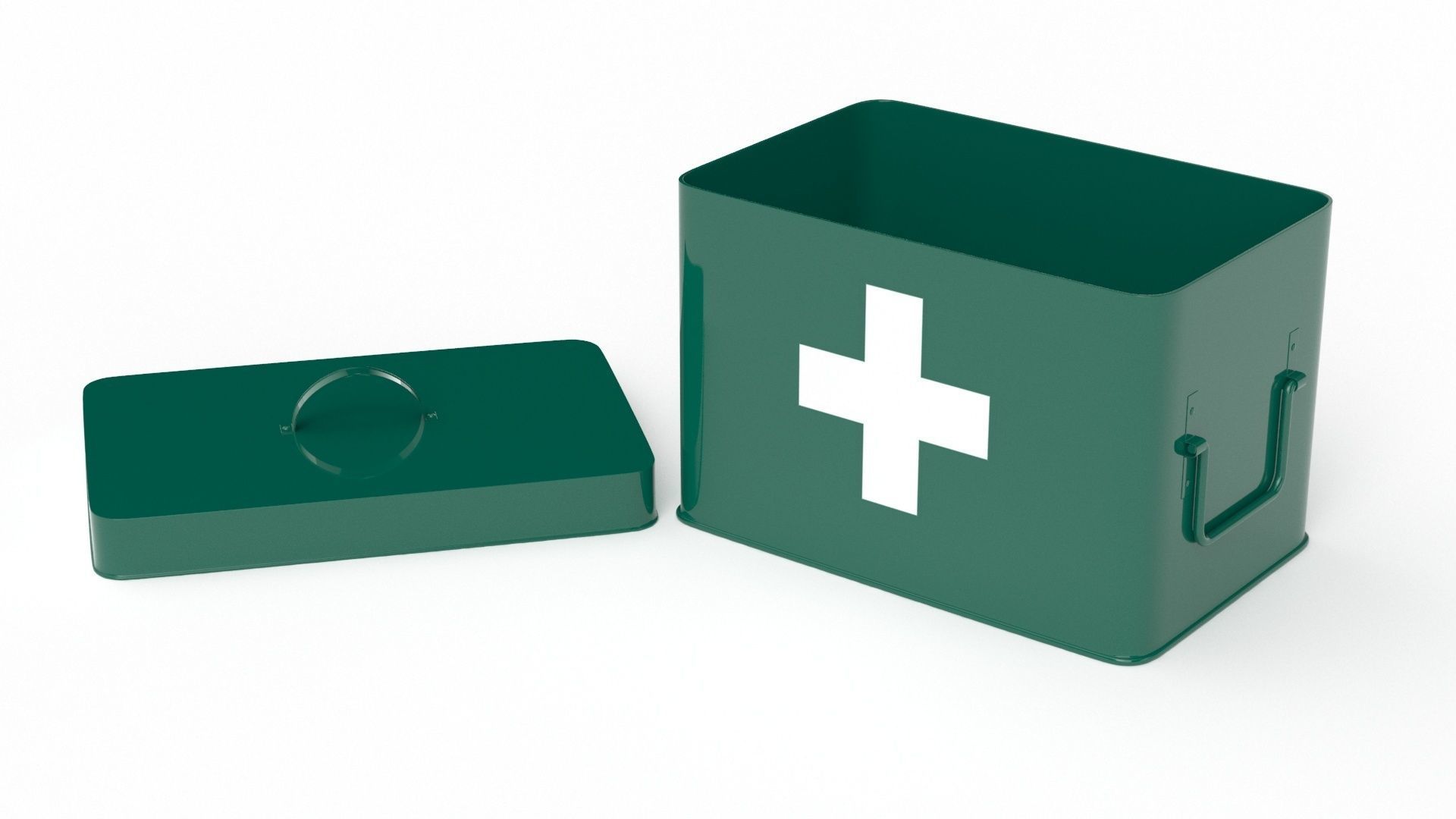 Army First Aid Kit 3D model_3