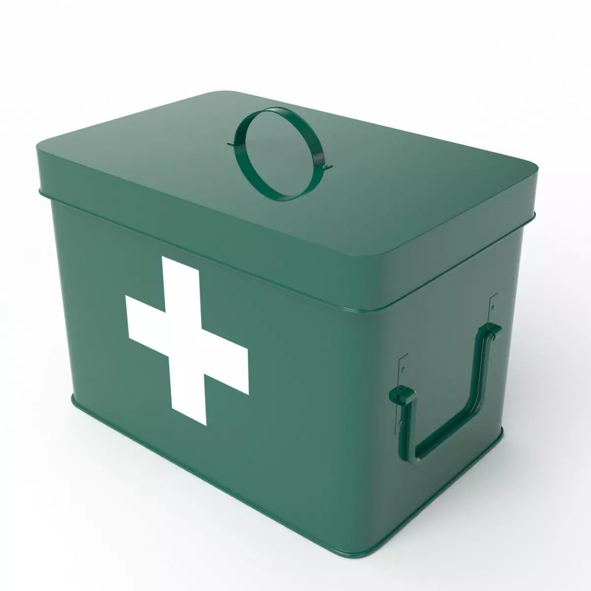 Army First Aid Kit 3D model_0