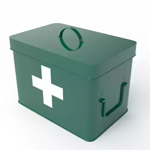 Army First Aid Kit 3D model