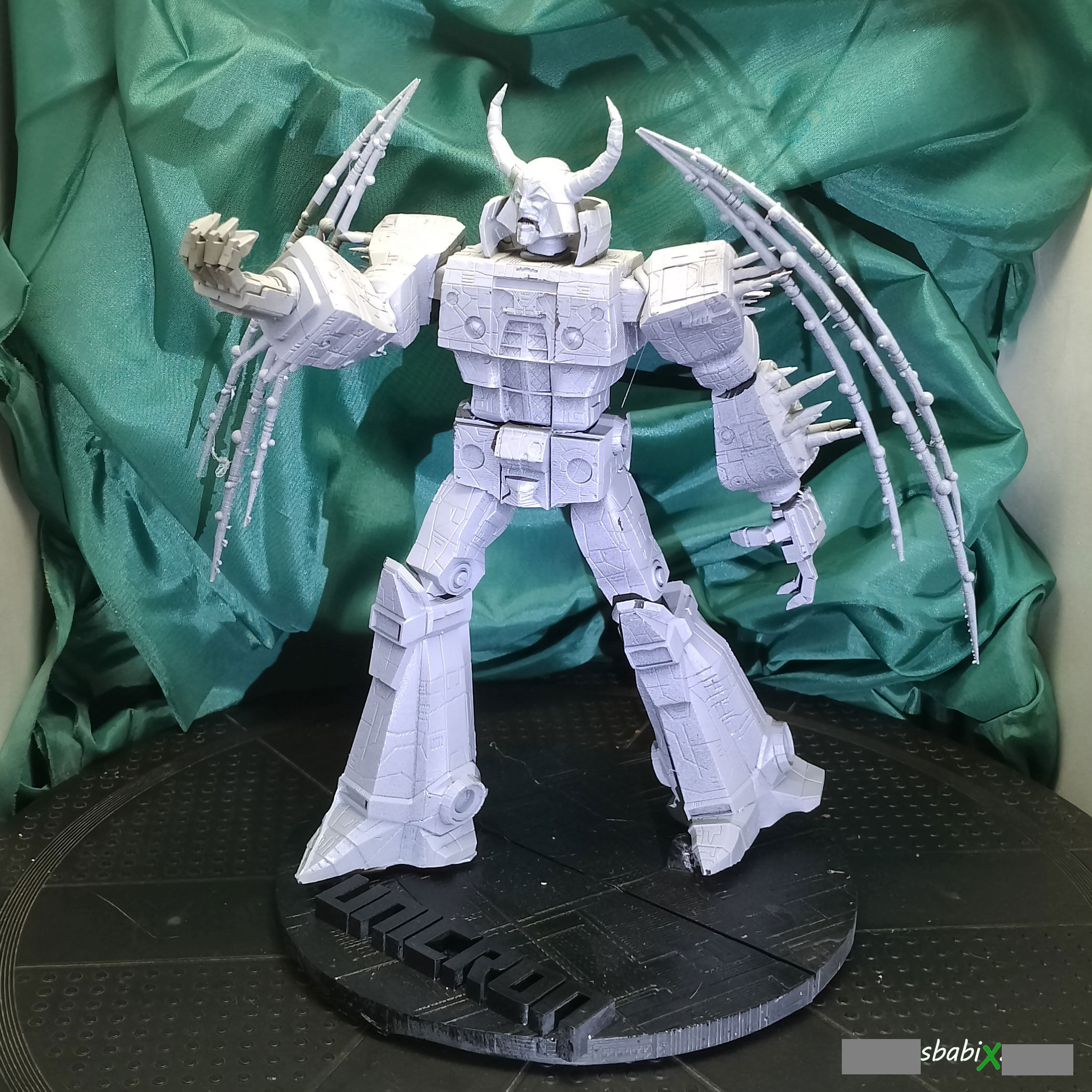 Unicron Villian from Transformers 80s  Stl 3d model-best quality 3D print model_7