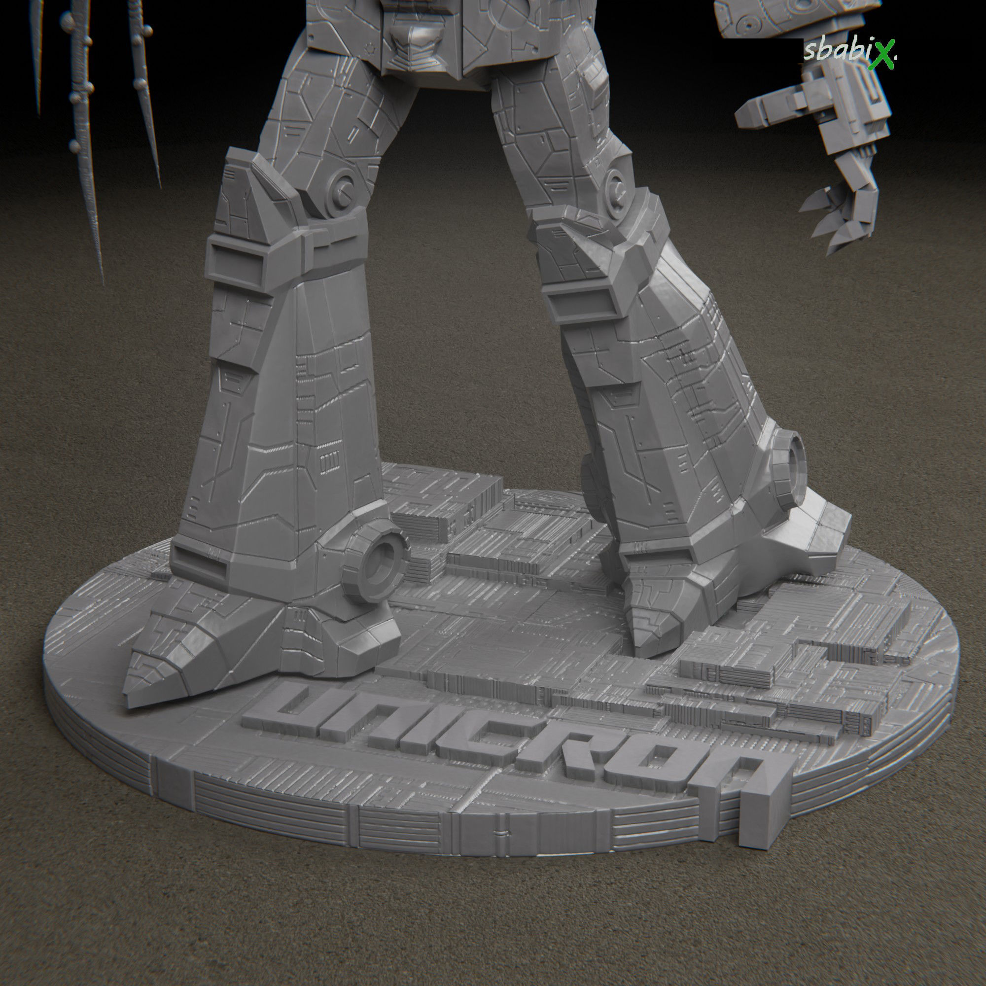 Unicron Villian from Transformers 80s  Stl 3d model-best quality 3D print model_4