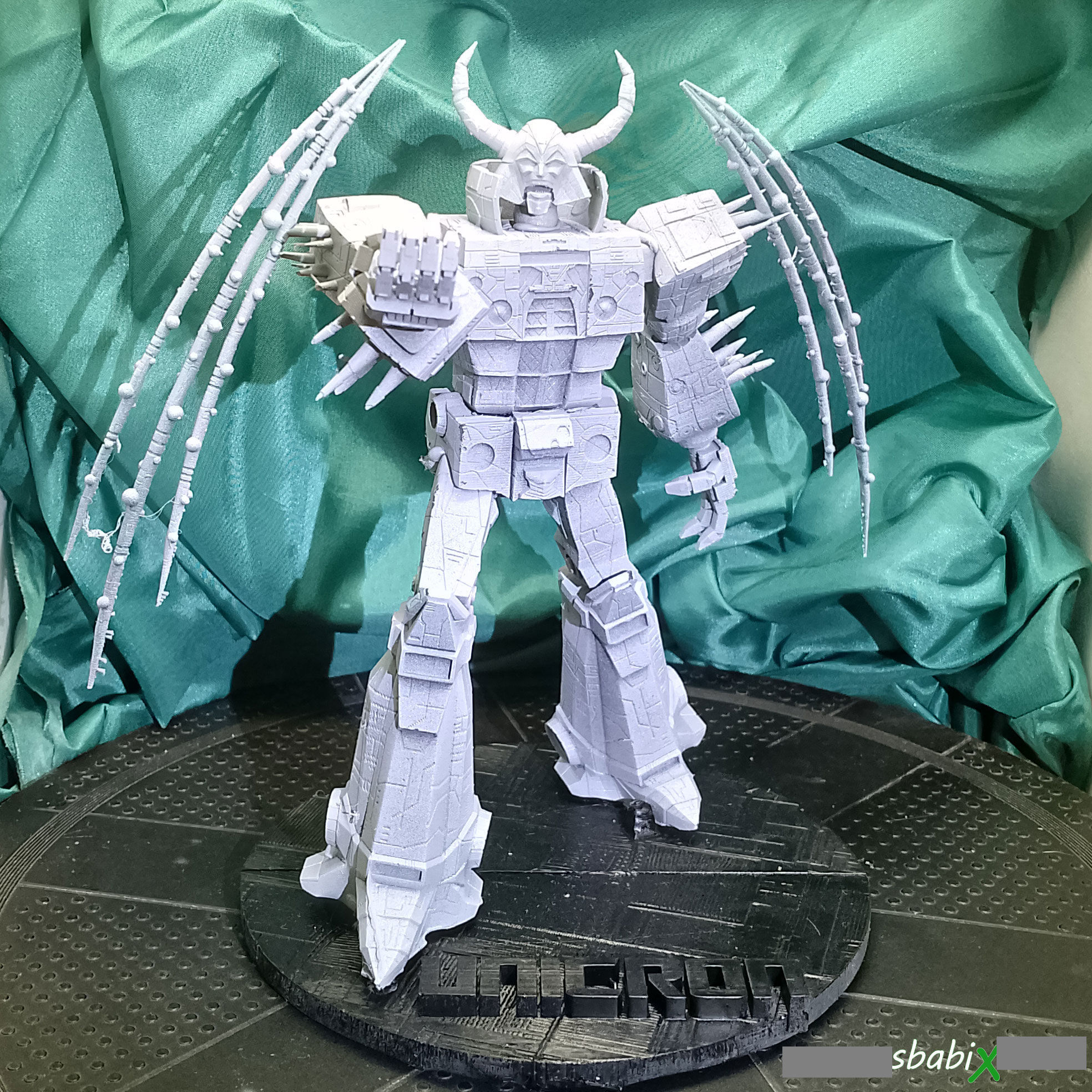 Unicron Villian from Transformers 80s  Stl 3d model-best quality 3D print model_6