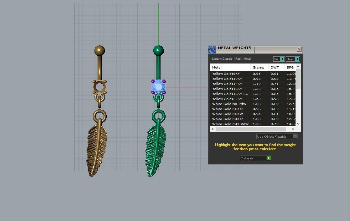 gold pressing 3D print model_8