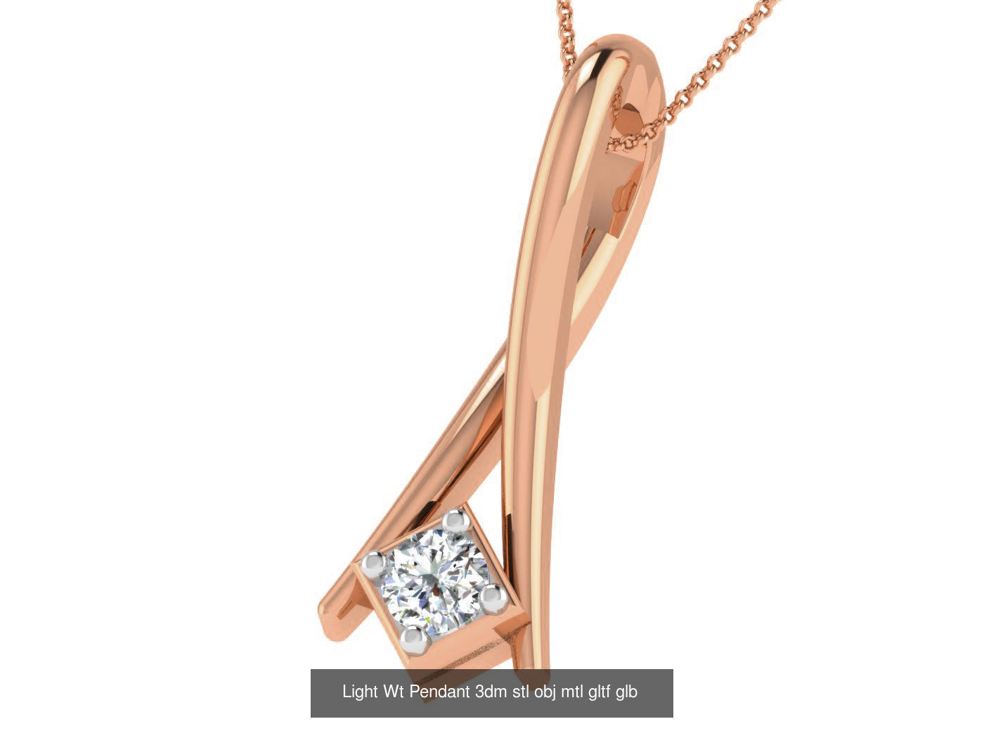 37 Light Wt Pendant 3dm stl obj mtl gltf glb renders details 3D Model Collection_3