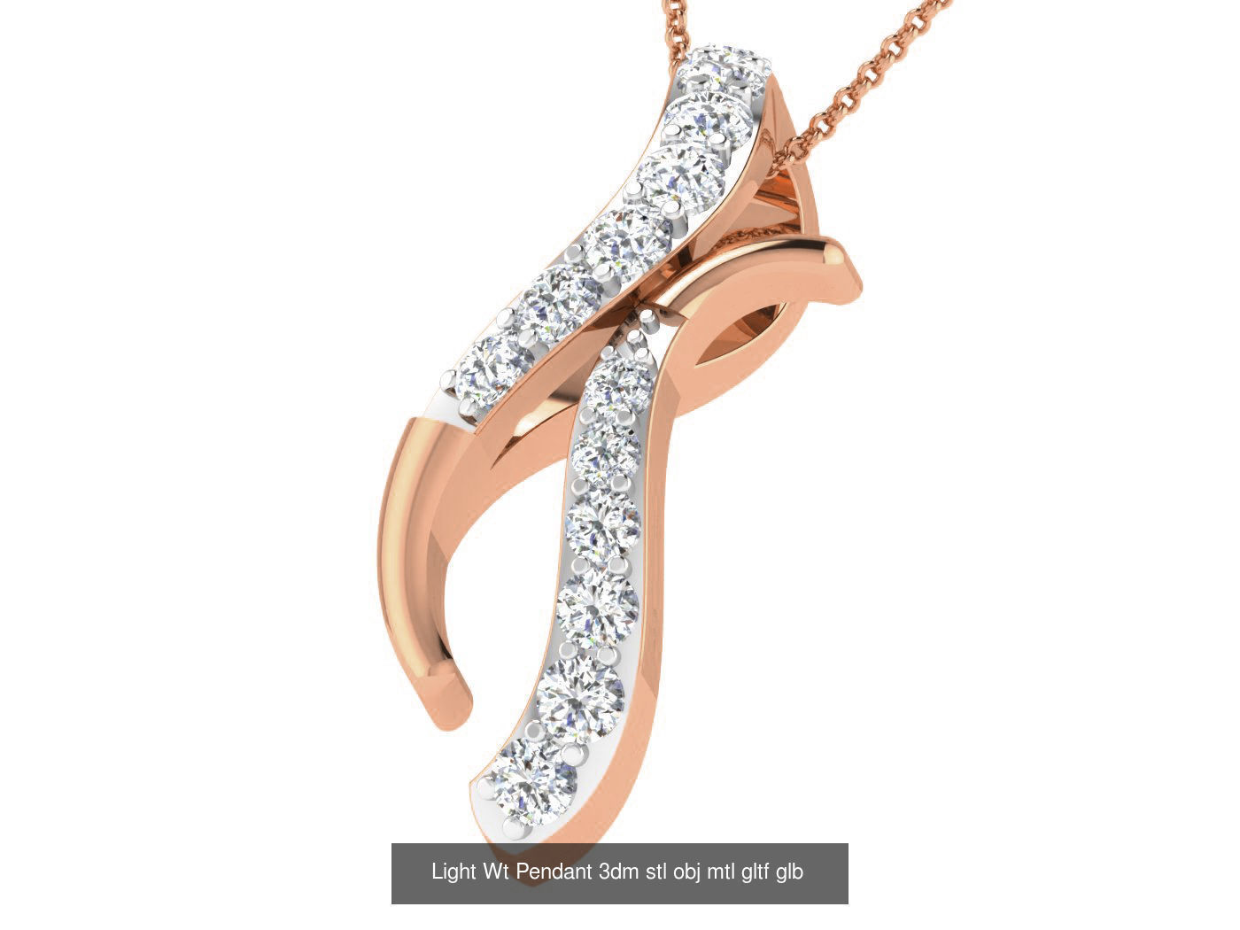 37 Light Wt Pendant 3dm stl obj mtl gltf glb renders details 3D Model Collection_29