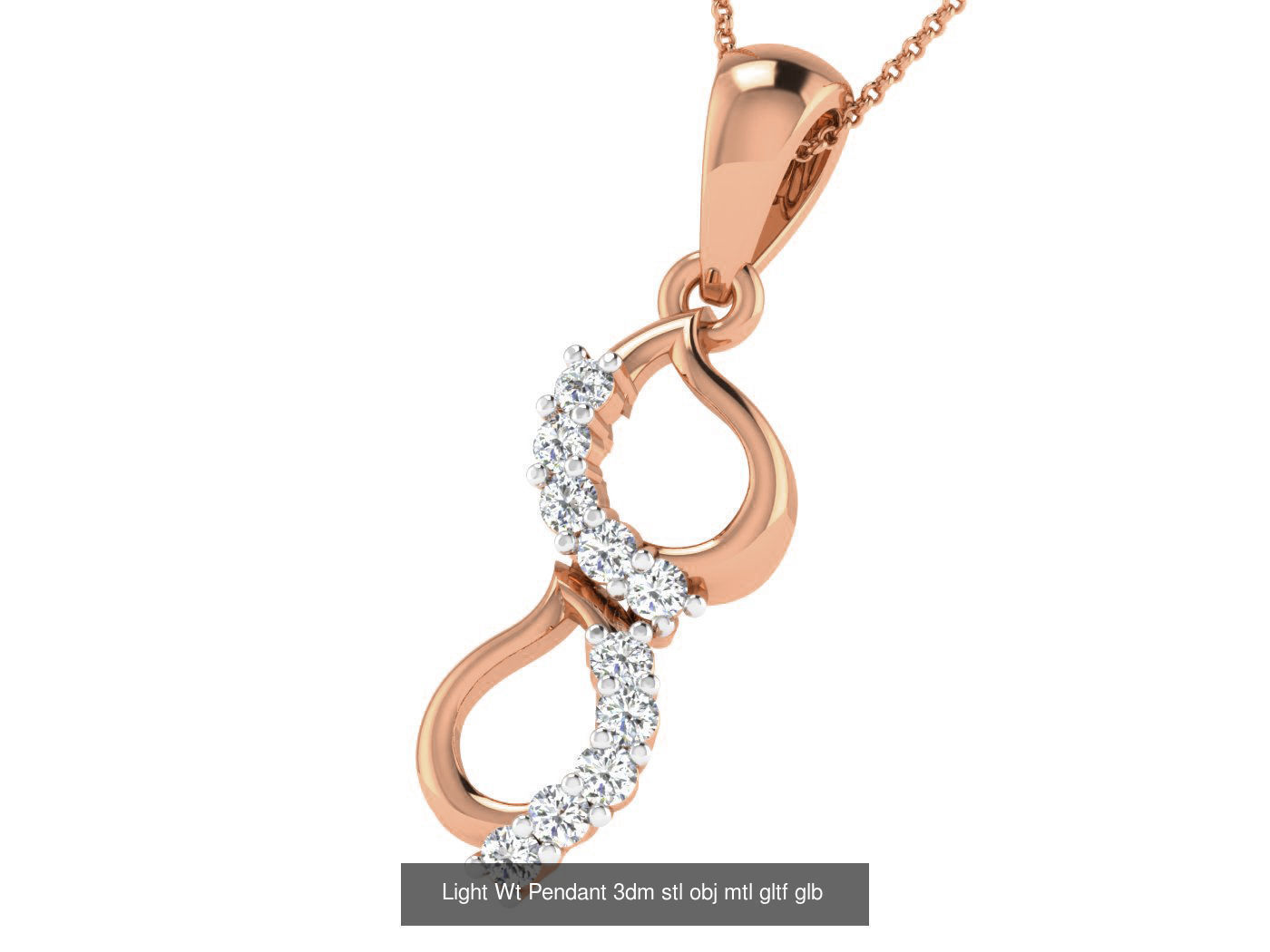 37 Light Wt Pendant 3dm stl obj mtl gltf glb renders details 3D Model Collection_20