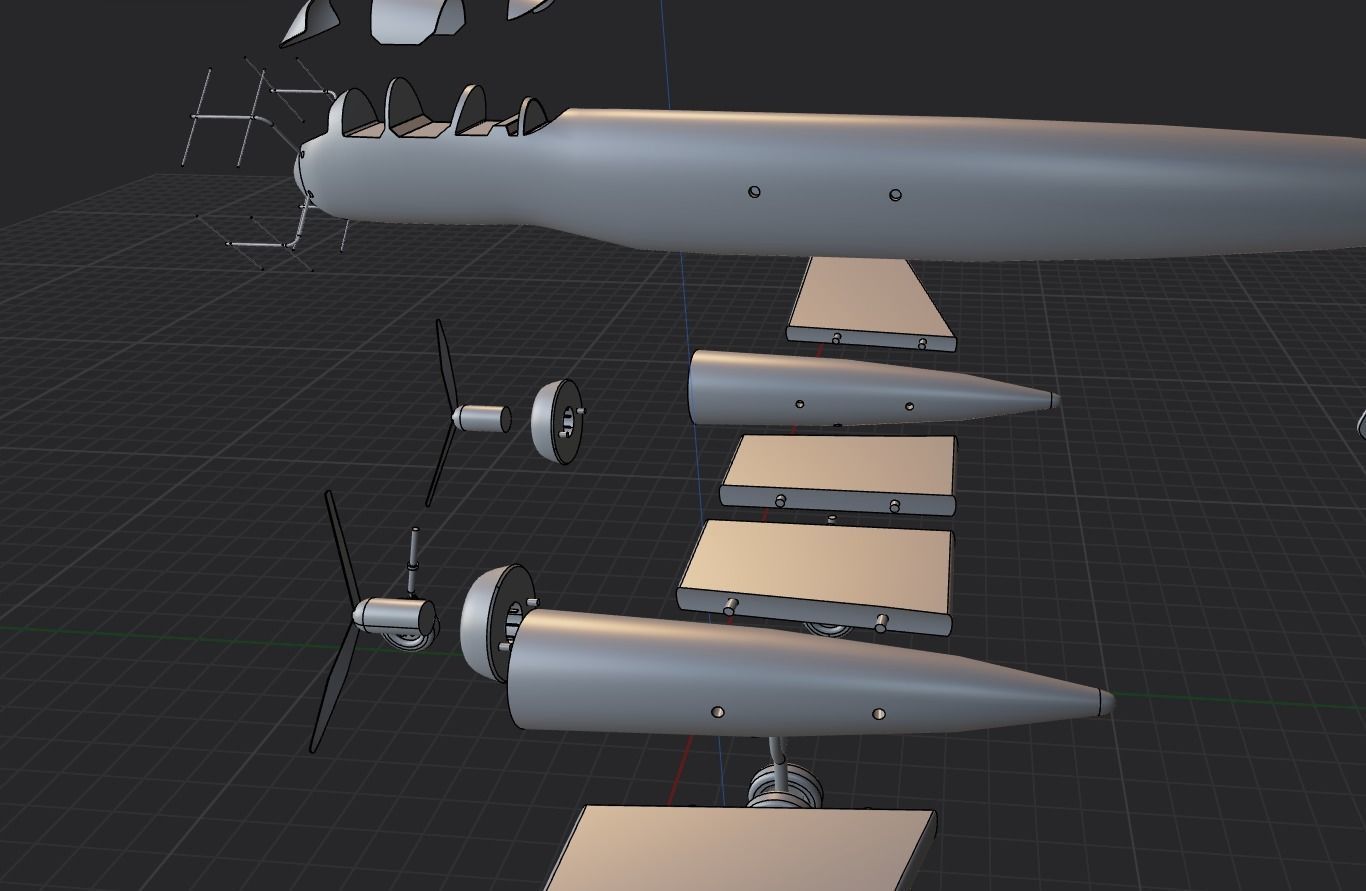 Heinkel-He-219- 3D print model_7