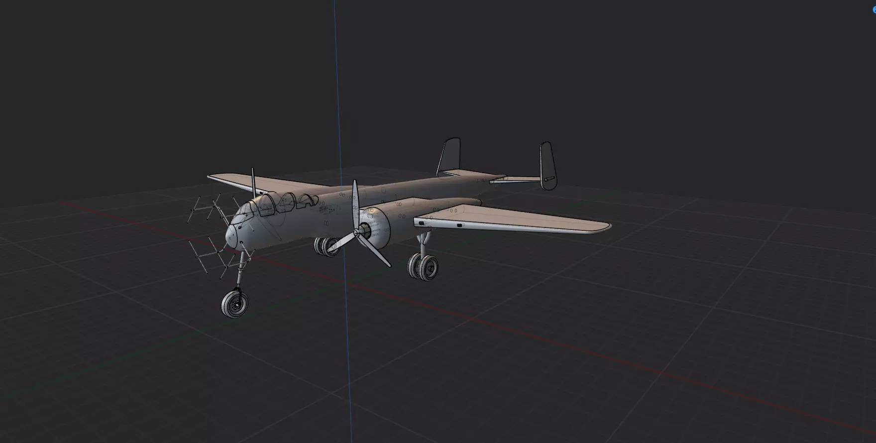 Heinkel-He-219- 3D print model_0