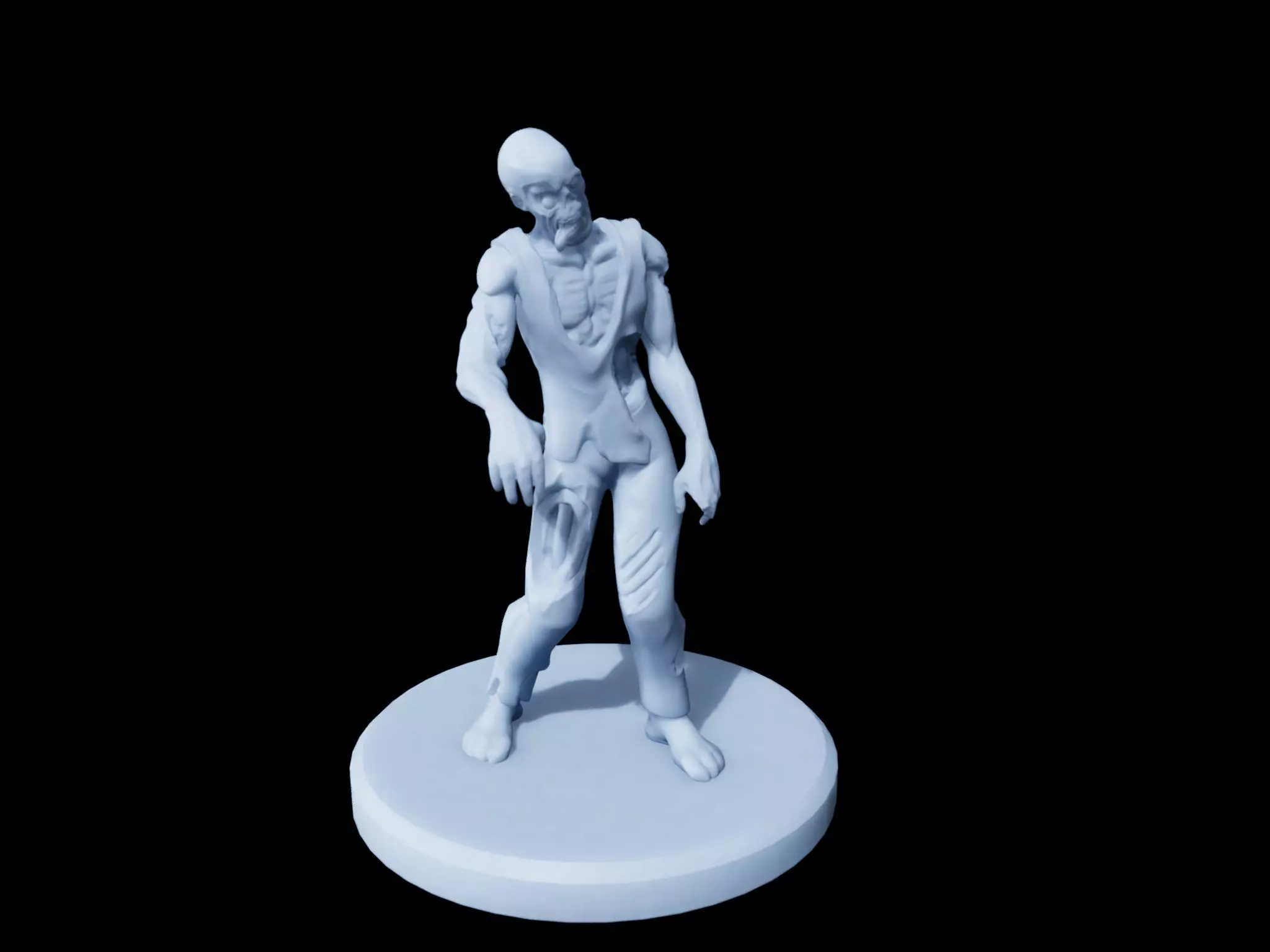 Zombie Miniature 3D print model