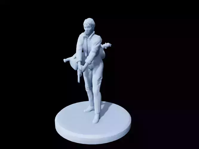 Female Survivor Miniature 