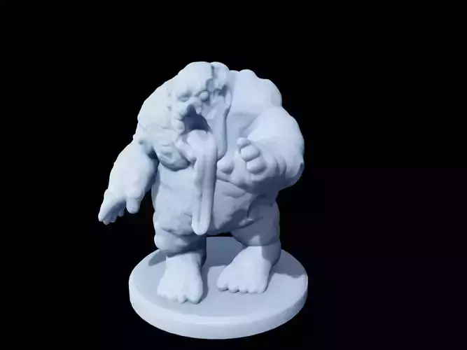 Fat Zombie Miniature 