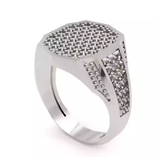 Men Diamond Ring 3D Printable Ornamental Jewelry Design 3D print model Men Diamond Ring 3D Printable Ornamental Jewelry Design 3D print model