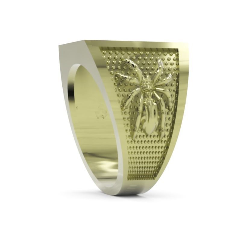 Men Diamond Ring 3D Printable Ornamental Jewelry Design 3D print model_3