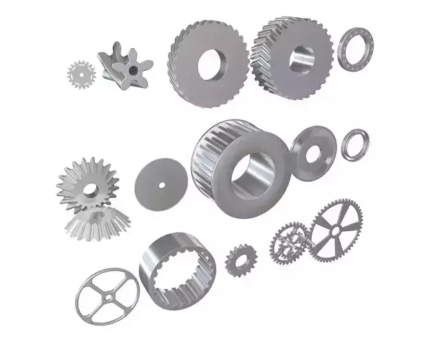 Cogwheel Objects Clutches Gears 