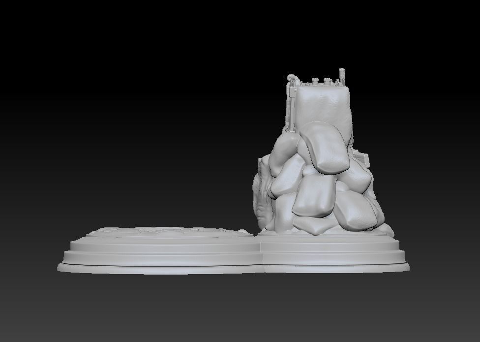 Veteran Drink Holder Free 3D print model_4