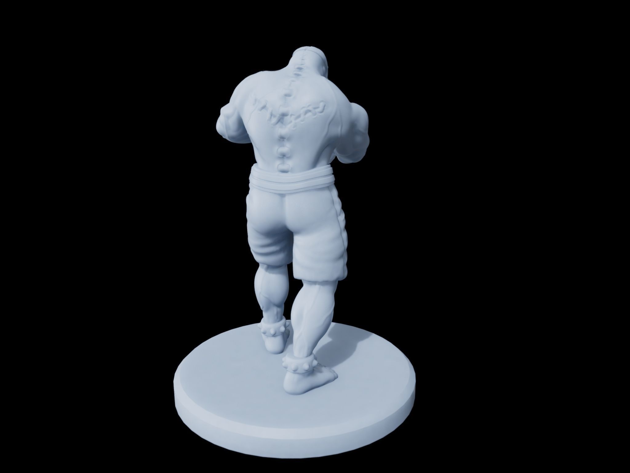 Sawblade Mutant Miniature  3D print model_1