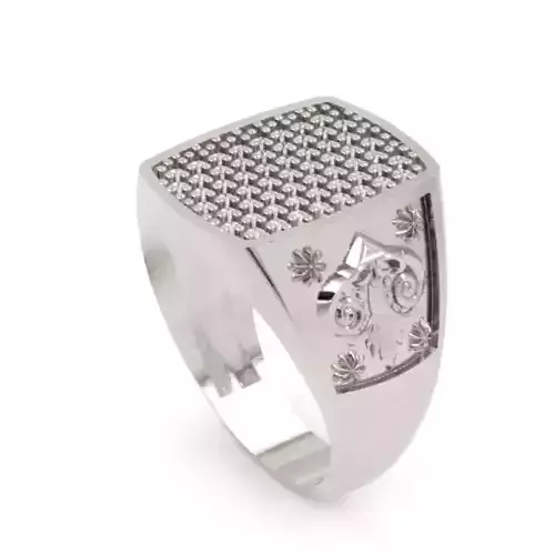 Men Ring 24  STL Jewelry Model for 3D Printing Project 3D print model