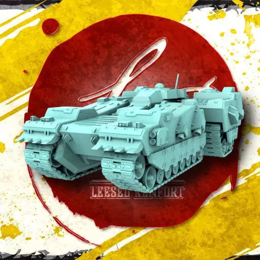 Core Battlesuit Tracked Legs 3D print model_0