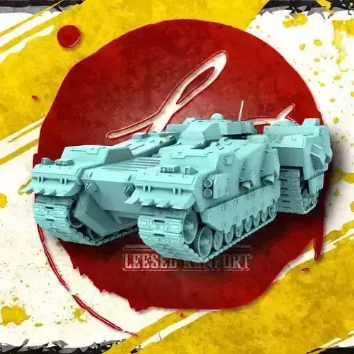 Core Battlesuit Tracked Legs 3D print model