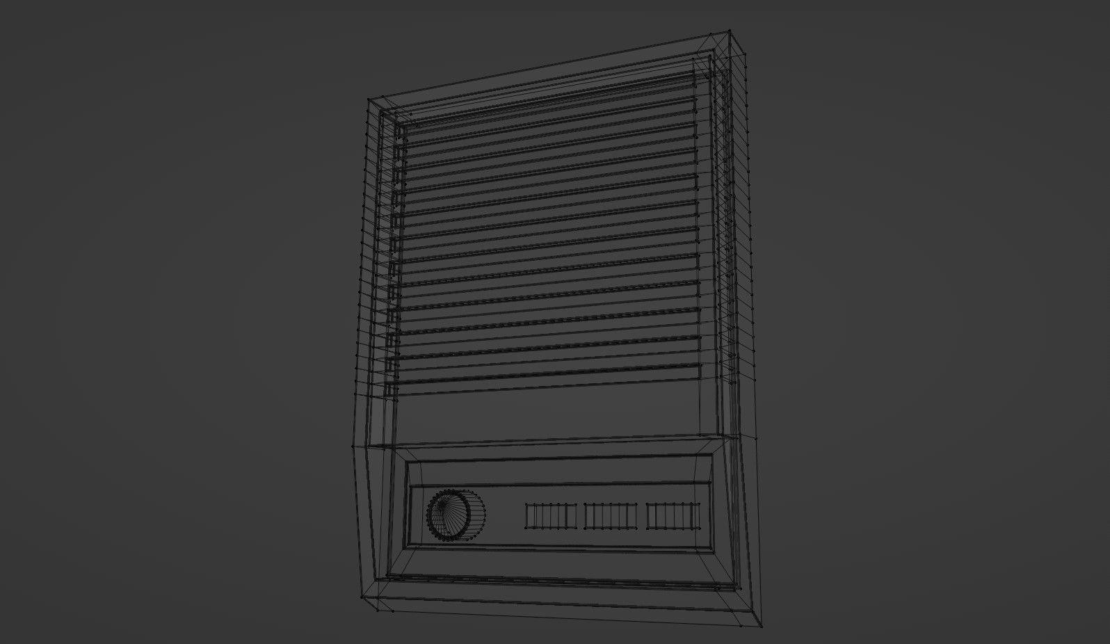 Intercom Low-poly 3D model_6