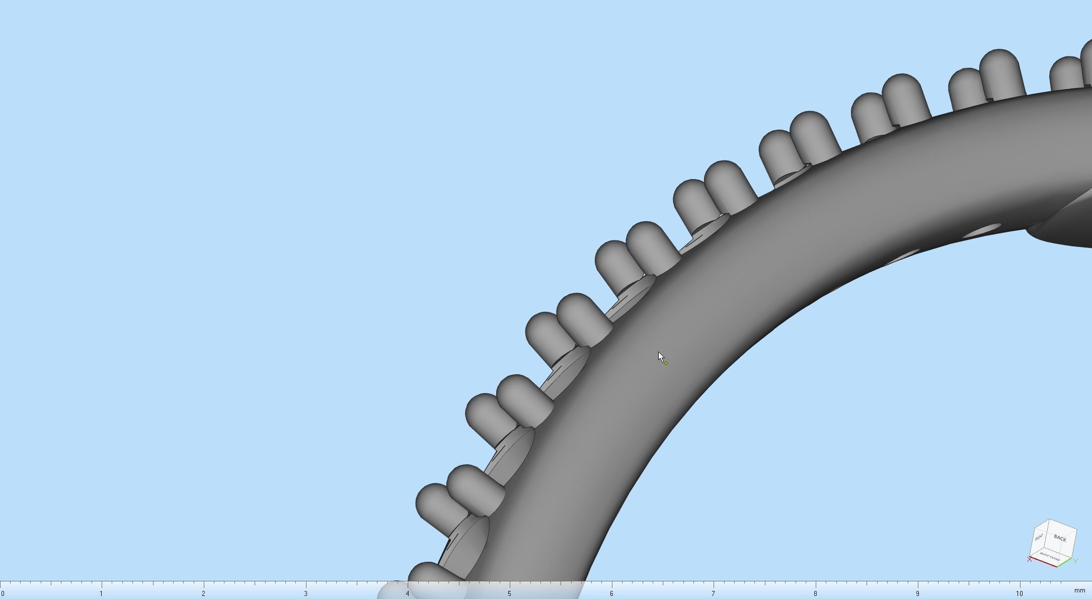 Two Lines Ring 3D print model_29