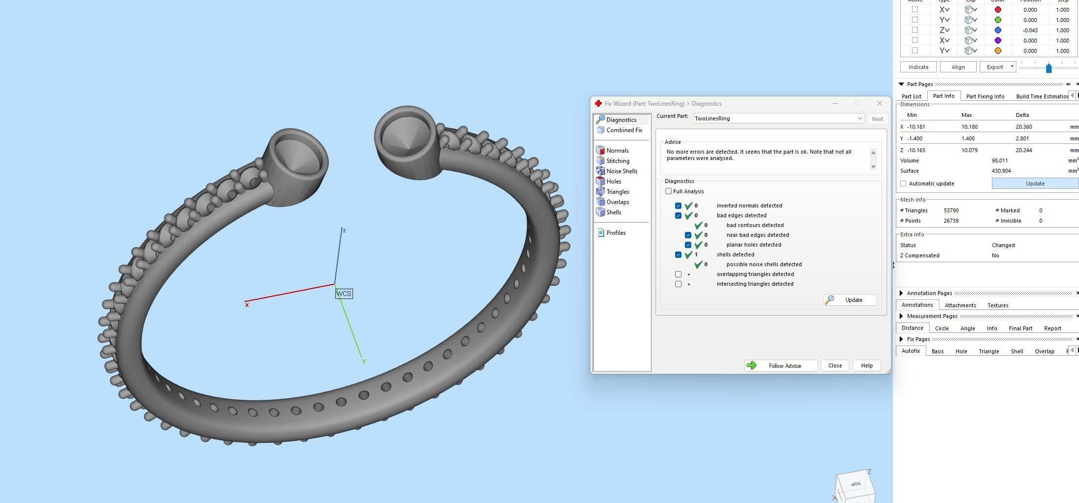 Two Lines Ring 3D print model_30