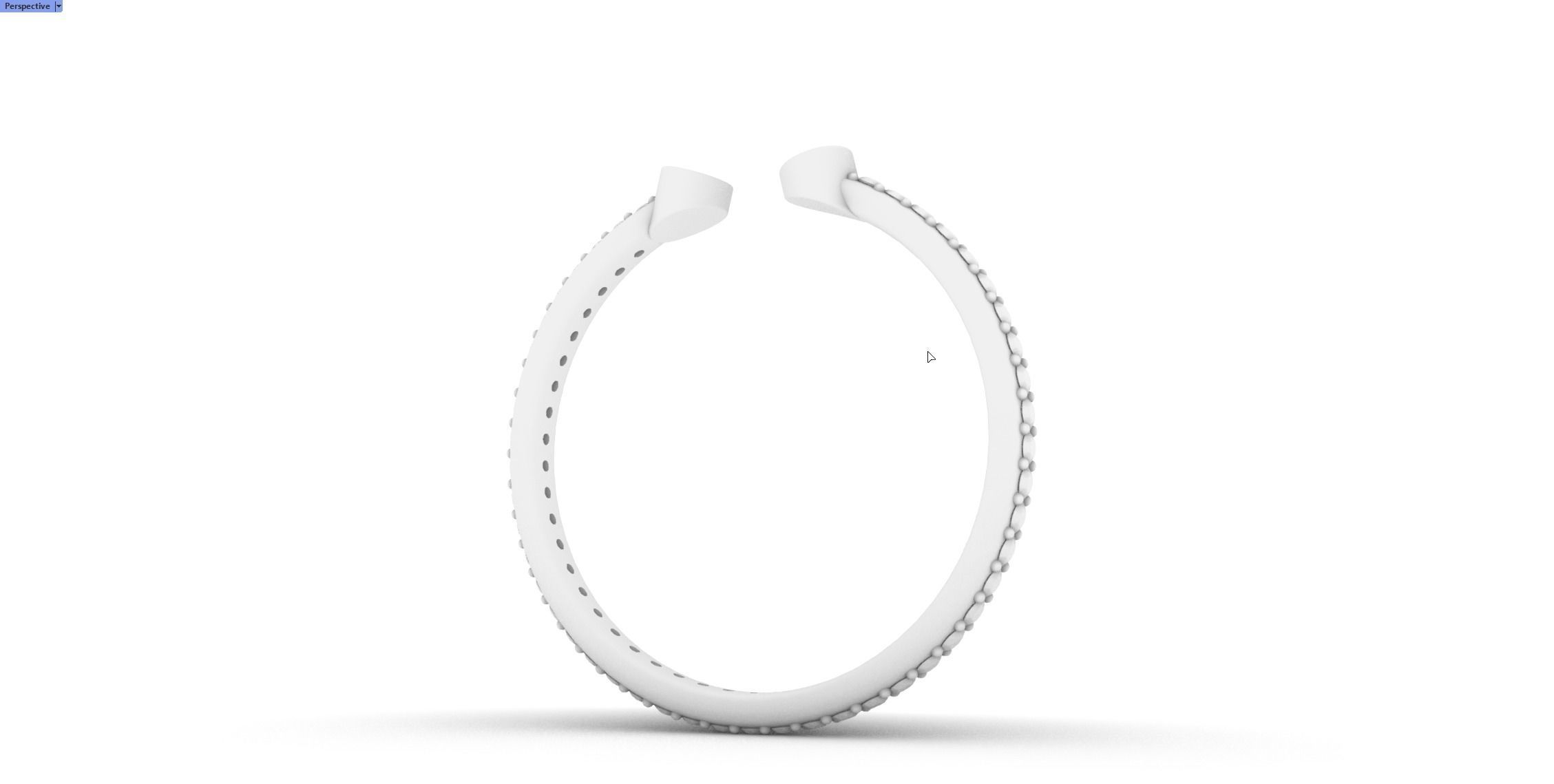 Two Lines Ring 3D print model_14