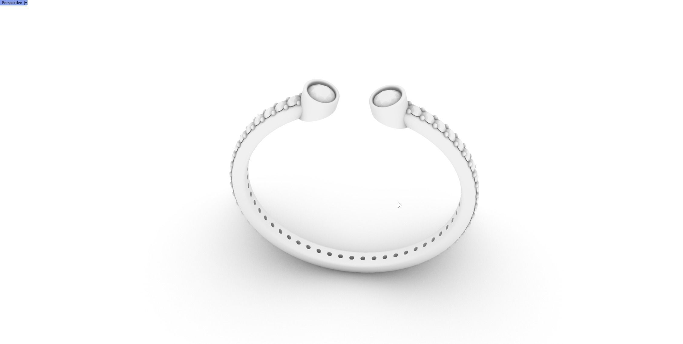 Two Lines Ring 3D print model_12