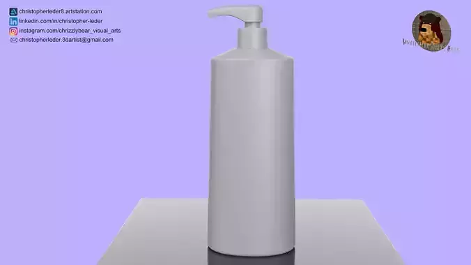 600ml Soap Pump Bottle