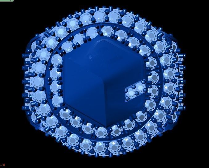 royal ring 3D print model_19