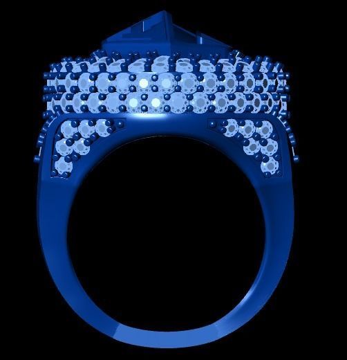 royal ring 3D print model_21
