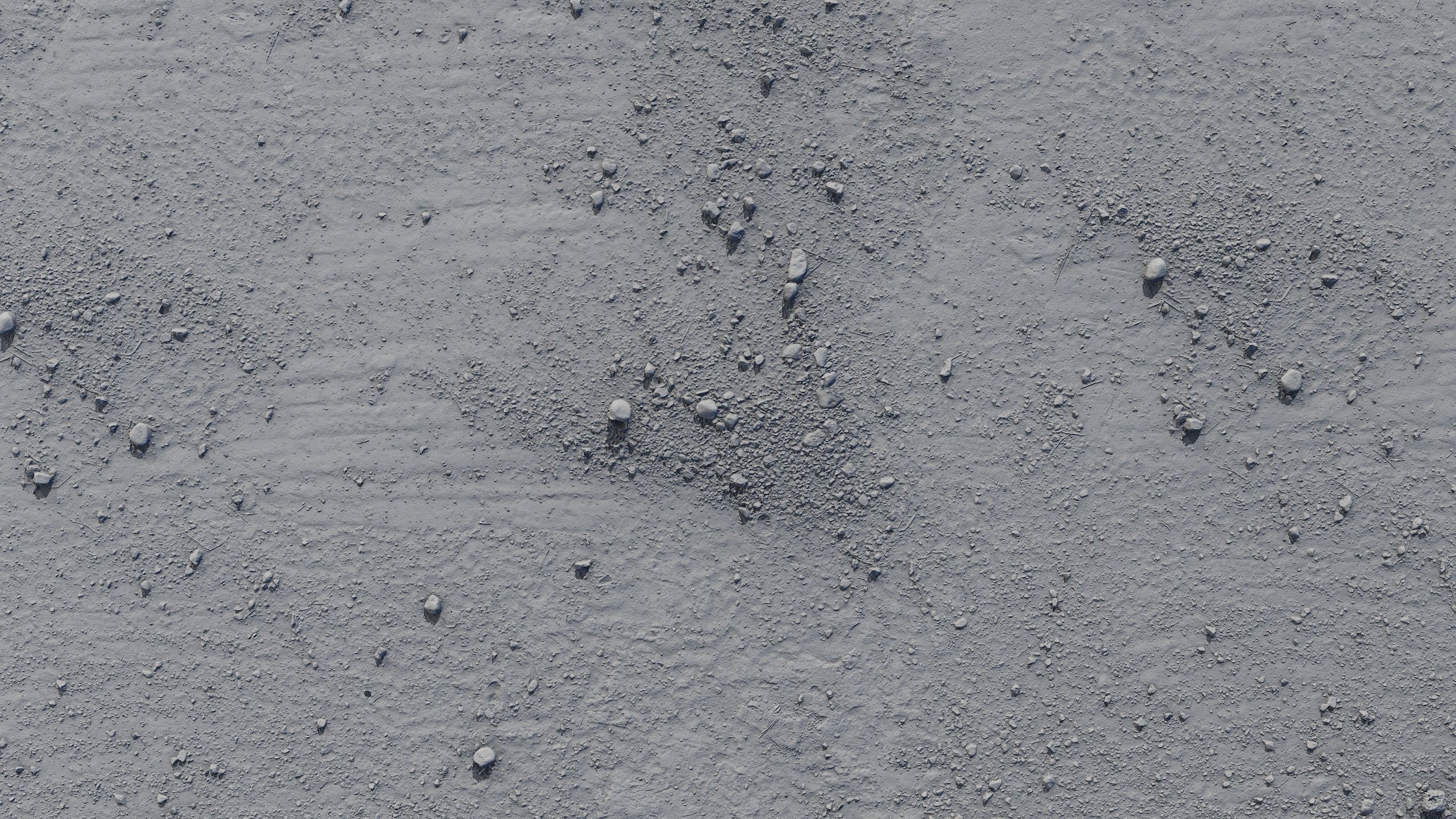 Ground Terrain Gravel Pbr Texture_2