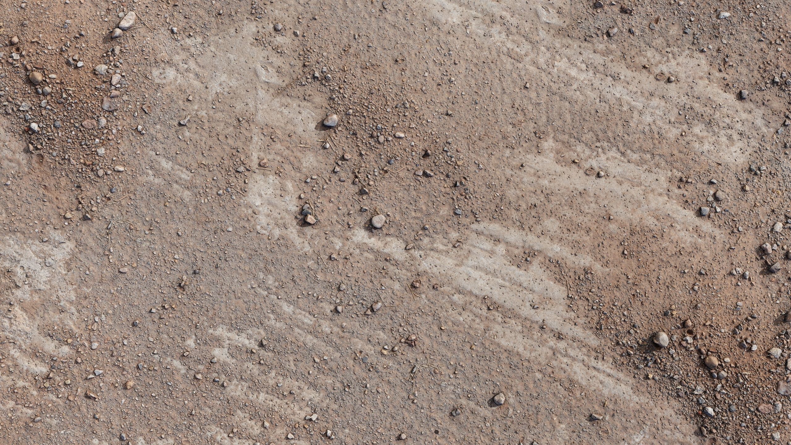 Ground Terrain Gravel Pbr Texture_9