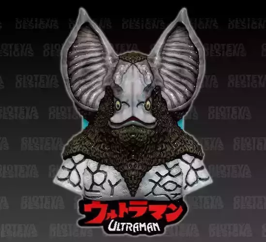 Ultraman Kaijus Alien Icarus 3D model