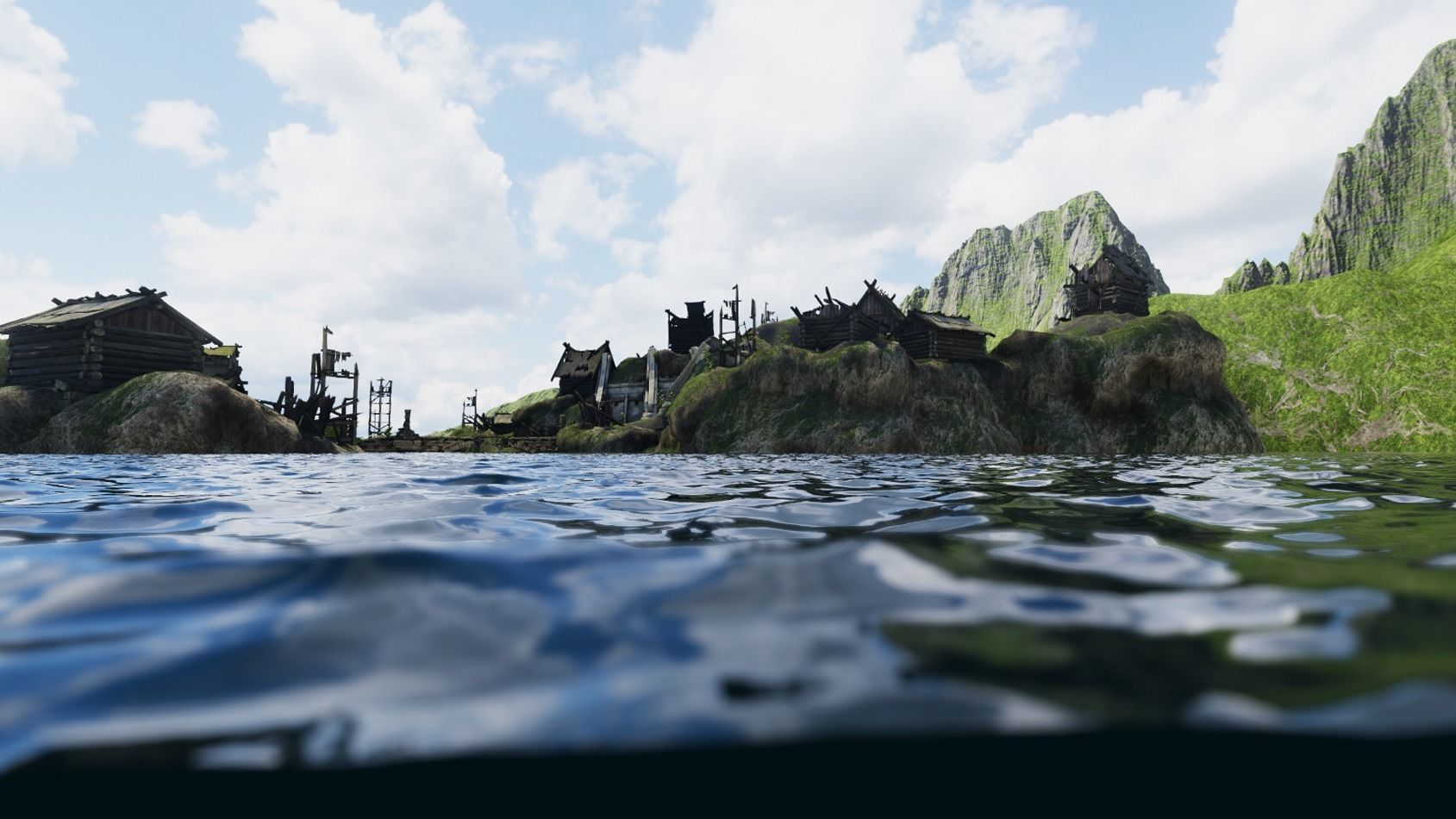 Water System Unity Assets  Low-poly 3D model_4